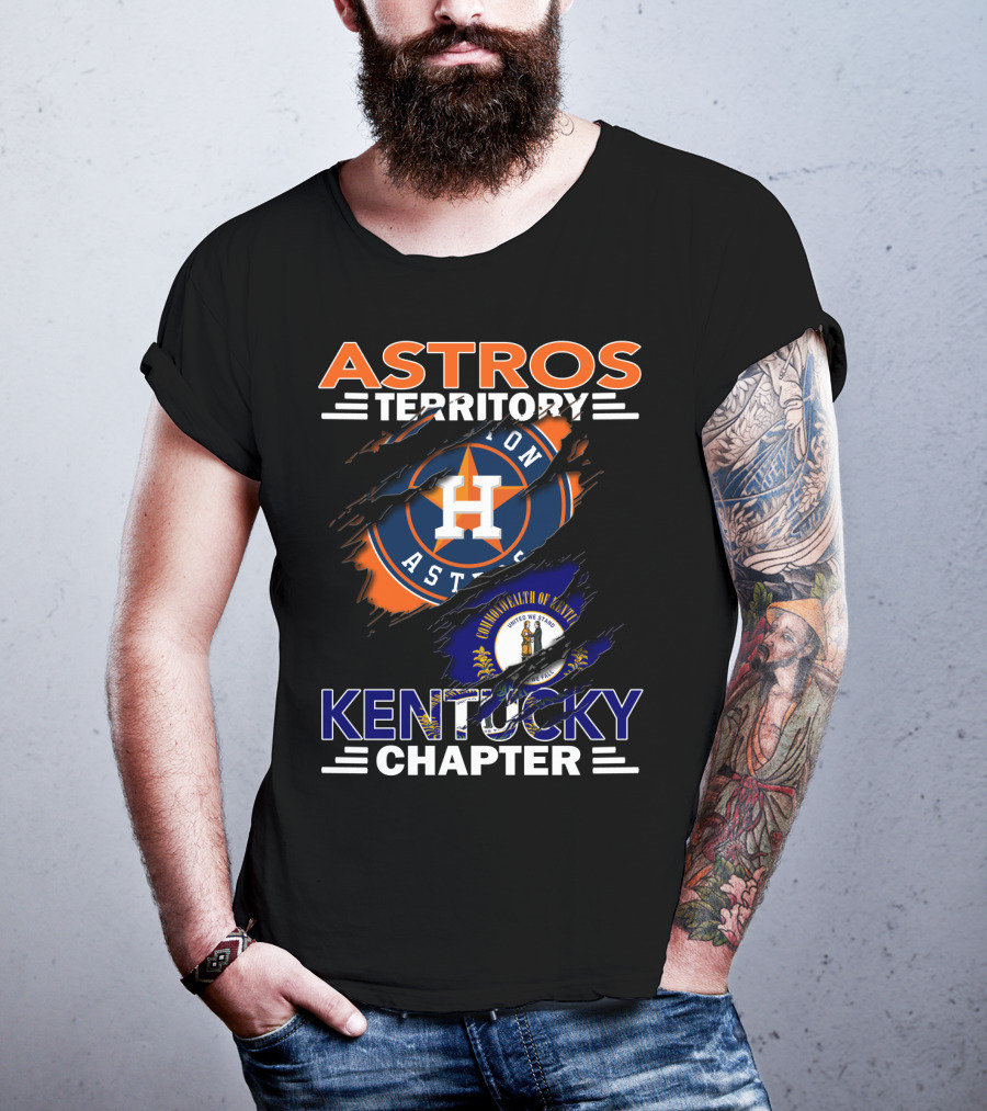 Astros Territory Kentucky Chapter Houston Astros Commonwealth Of Kentucky T-Shirt
