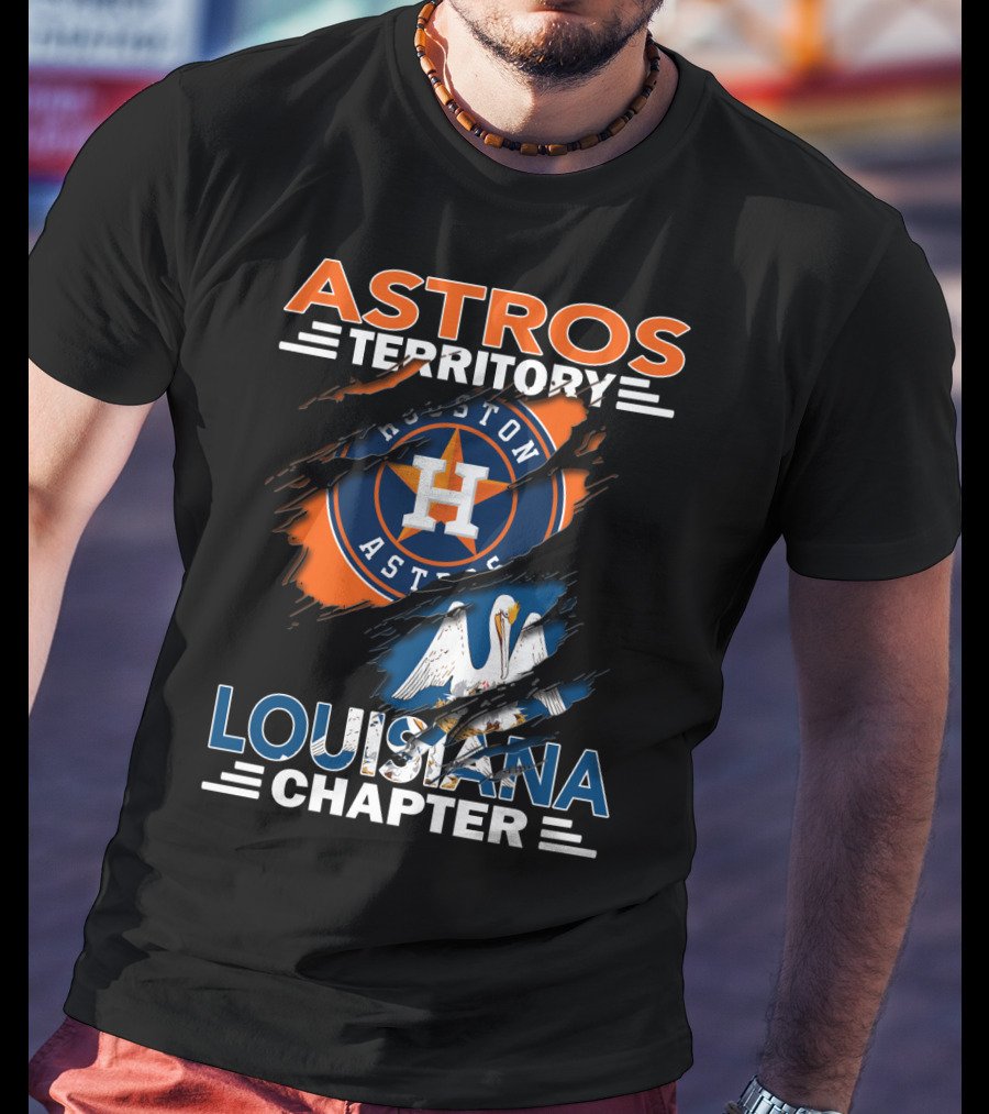 Astros Territory Houston Astros Louisiana Chapter T-Shirt
