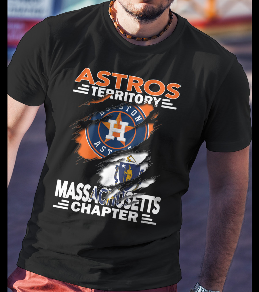 Astros Territory Houston Astros Massachusetts Chapter T-Shirt