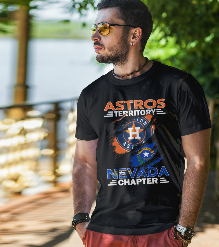 Astros Territory Houston Nevada Chapter Battle Born T-Shirt