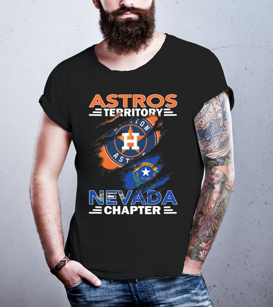 Astros Territory Houston Nevada Chapter Battle Born T-Shirt