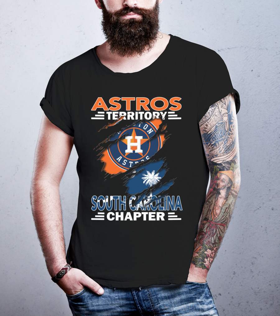 Astros Territory South Carolina Chapter Houston Astros Fanspalmetto State T-Shirt