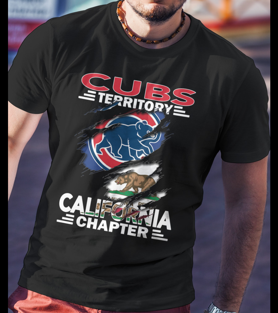 Cubs Territory California Chapter Bear Flag T-Shirt
