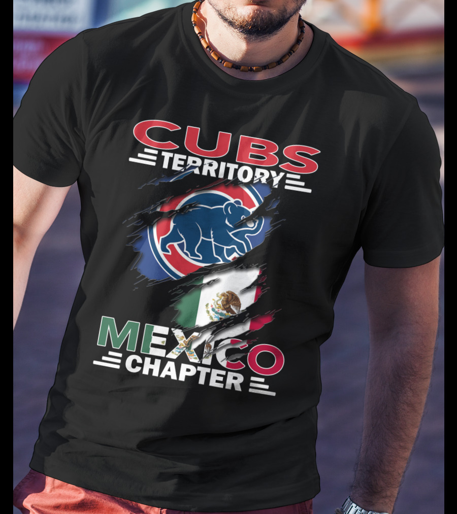 Cubs Territory Mexico Chapter Flag T-Shirt