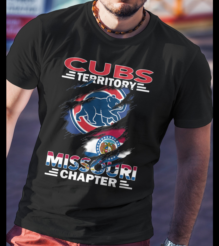 Cubs Territory Missouri Chapter Flag T-Shirt