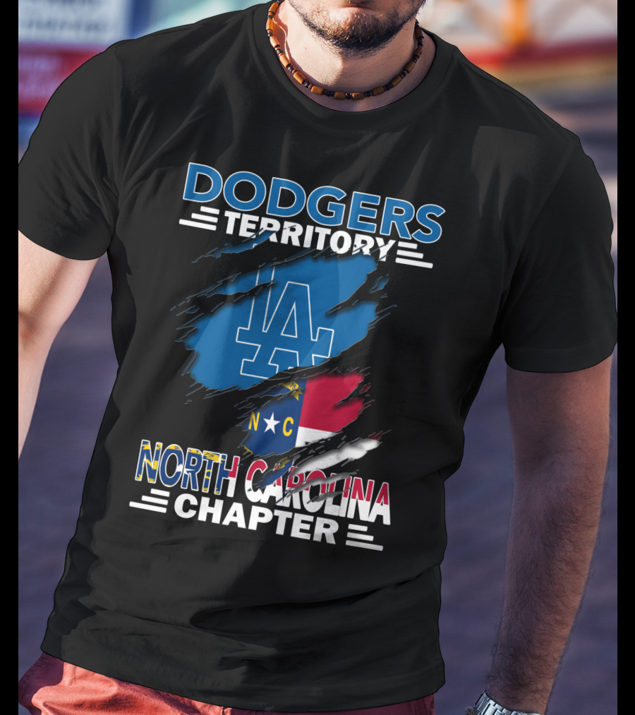 Dodgers Territory LA North Carolina Chapter T-Shirt