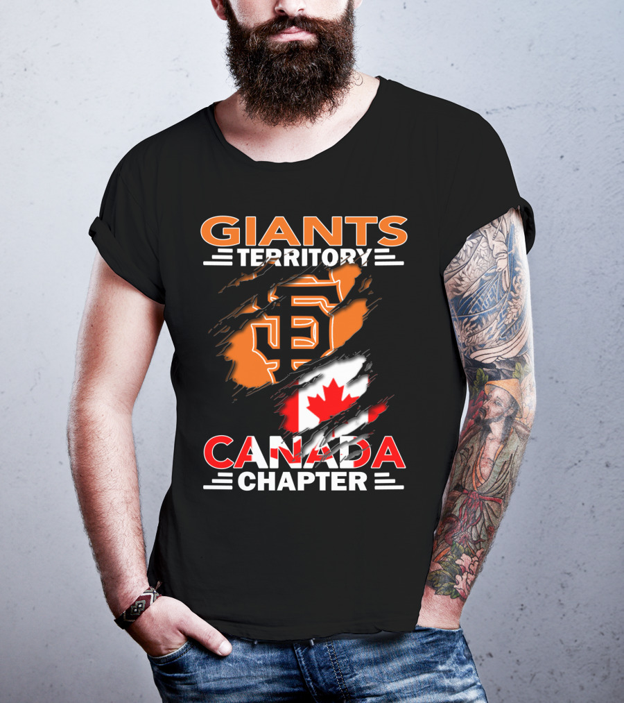 San Francisco Giants Territory Canada Chapter T-Shirt