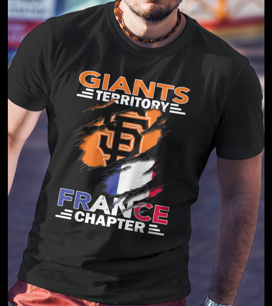 San Francisco Giants Territory France Chapter Fan Club T-Shirt