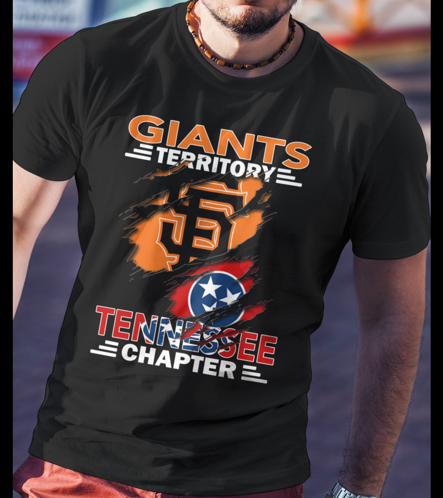 Giants Territory Sf Emblem Tennessee Chapter T-Shirt
