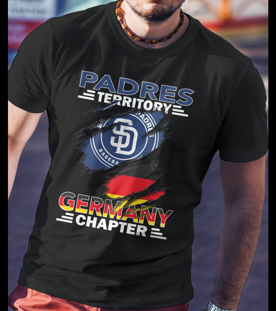 San Diego Padres Baseball Germany Chapter Padres Territory T-Shirt