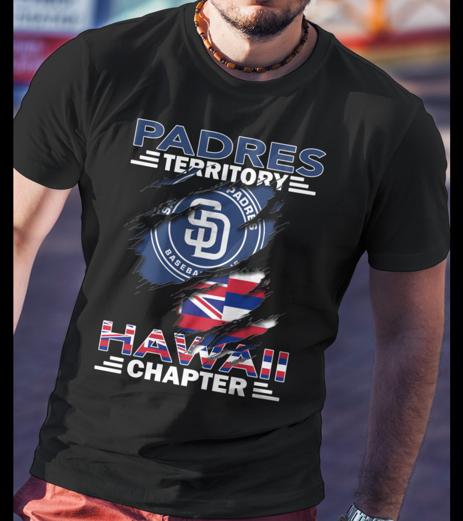 Padres Territory San Diego Baseball Hawaii Chapter T-Shirt