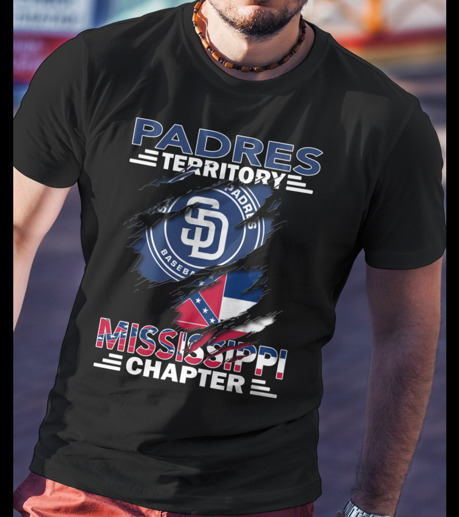 Padres Territory San Diego Mississippi Chapter T-Shirt