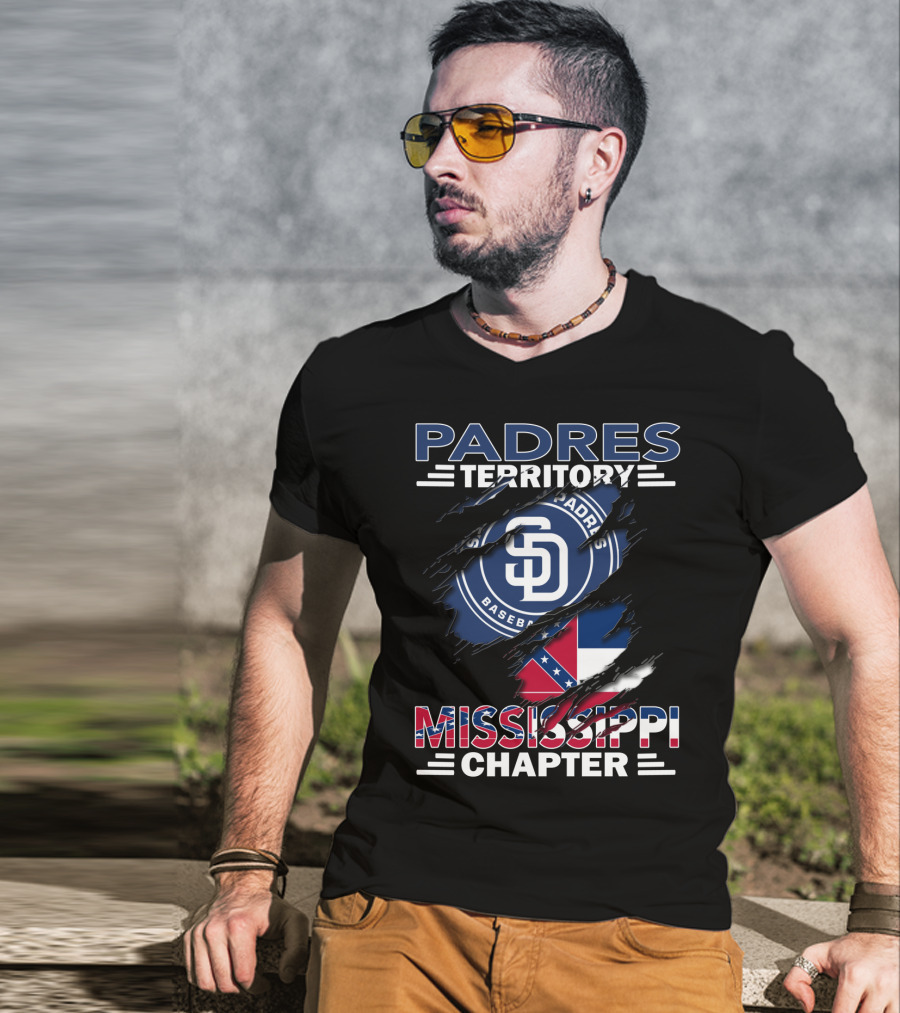 Padres Territory San Diego Mississippi Chapter T-Shirt