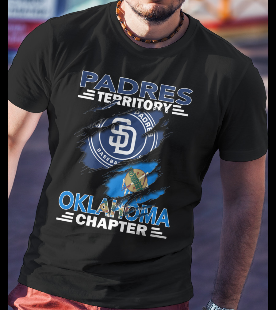 Padres Territory Oklahoma Chapter San Diego Baseball Fans T-Shirt