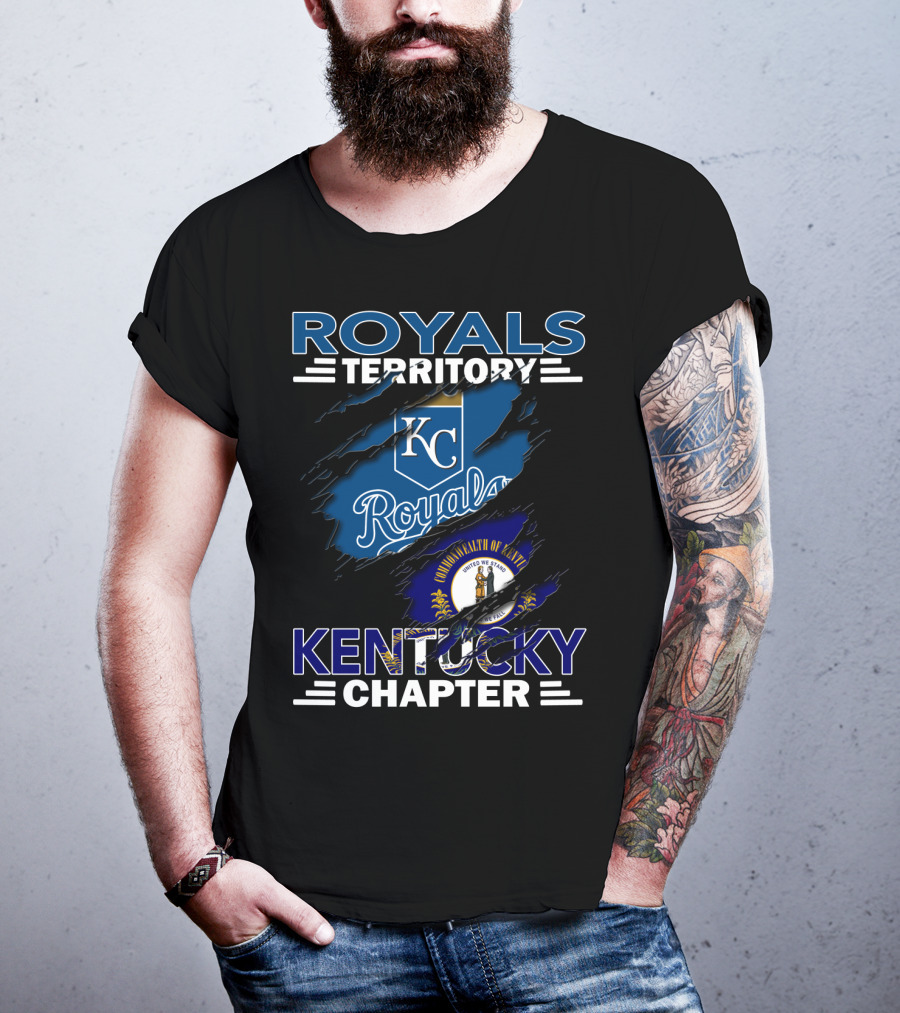 Royals Territory Kentucky Chapter KC Commonwealth Of Kentucky Seal T-Shirt