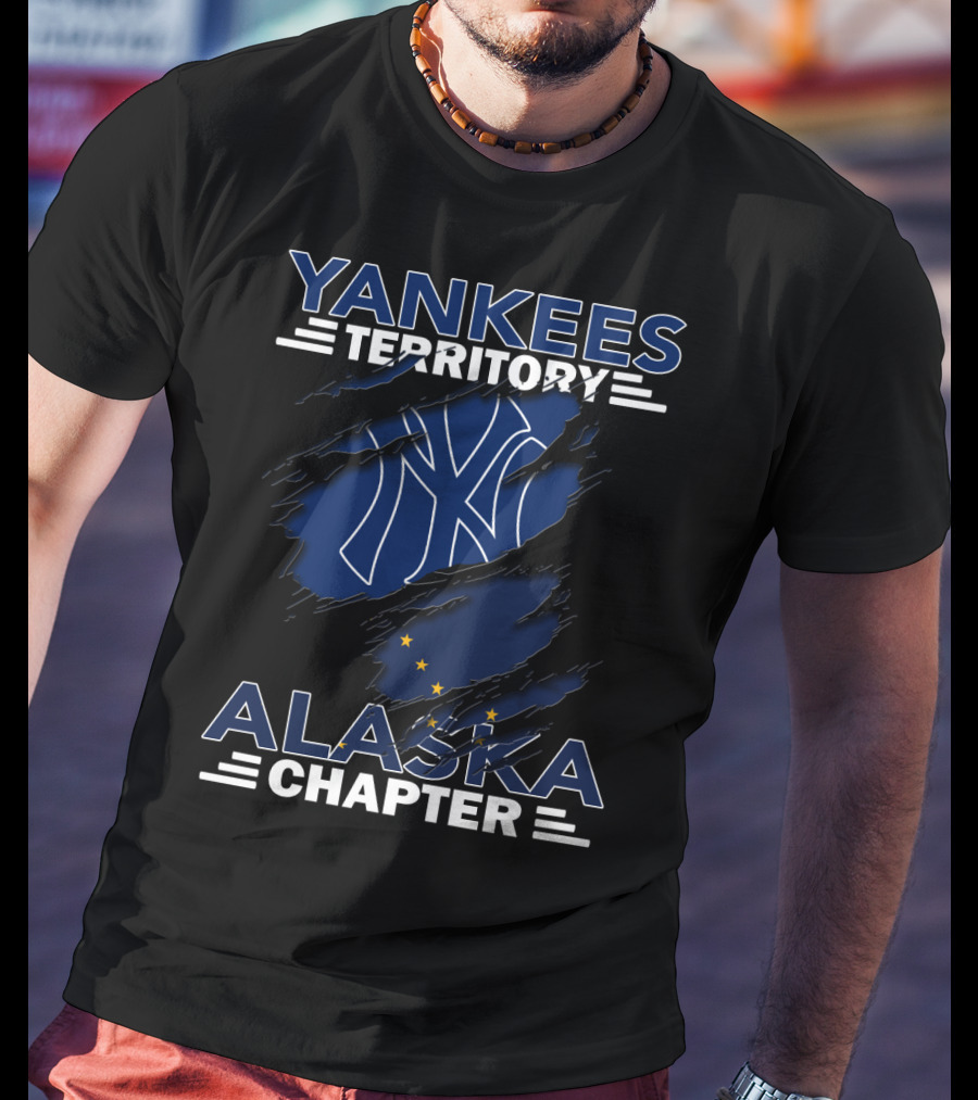 Yankees Territory Alaska Chapter Flag Emblem T-Shirt