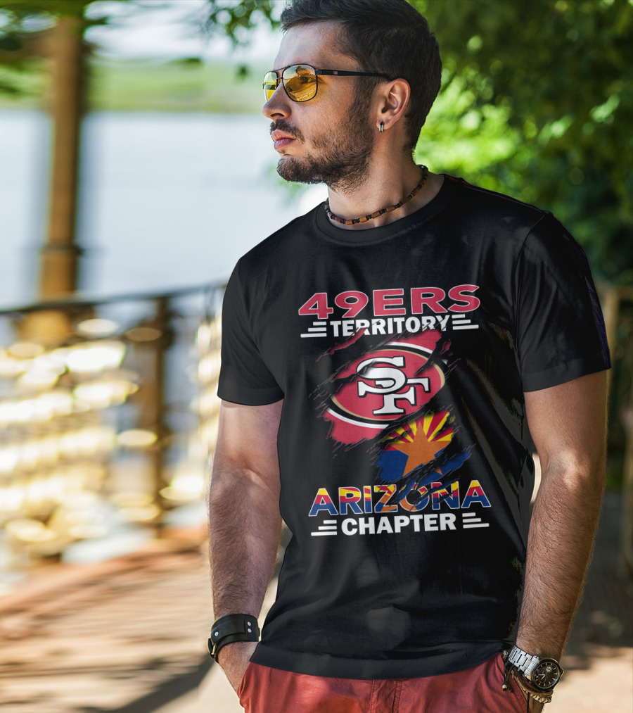 49ers Territory SF Logo Arizona Chapter T-Shirt