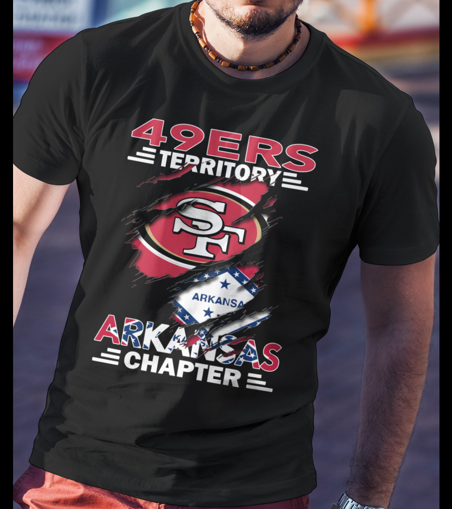 49ers Territory SF Logo Arkansas Chapter T-Shirt