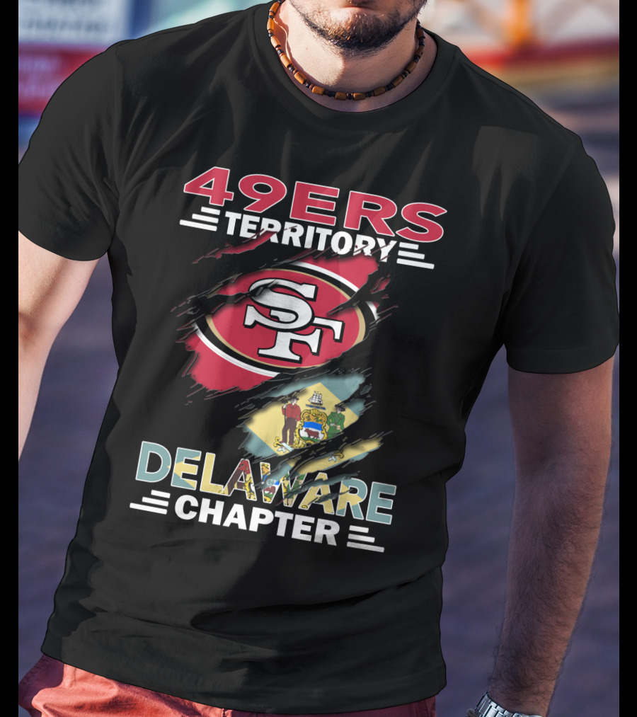 49ers Territory SF Logo Delaware Chapter T-Shirt