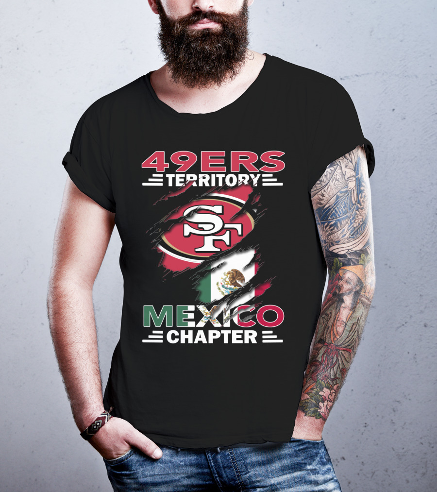 49ers Territory SF Logo Mexico Chapter T-Shirt