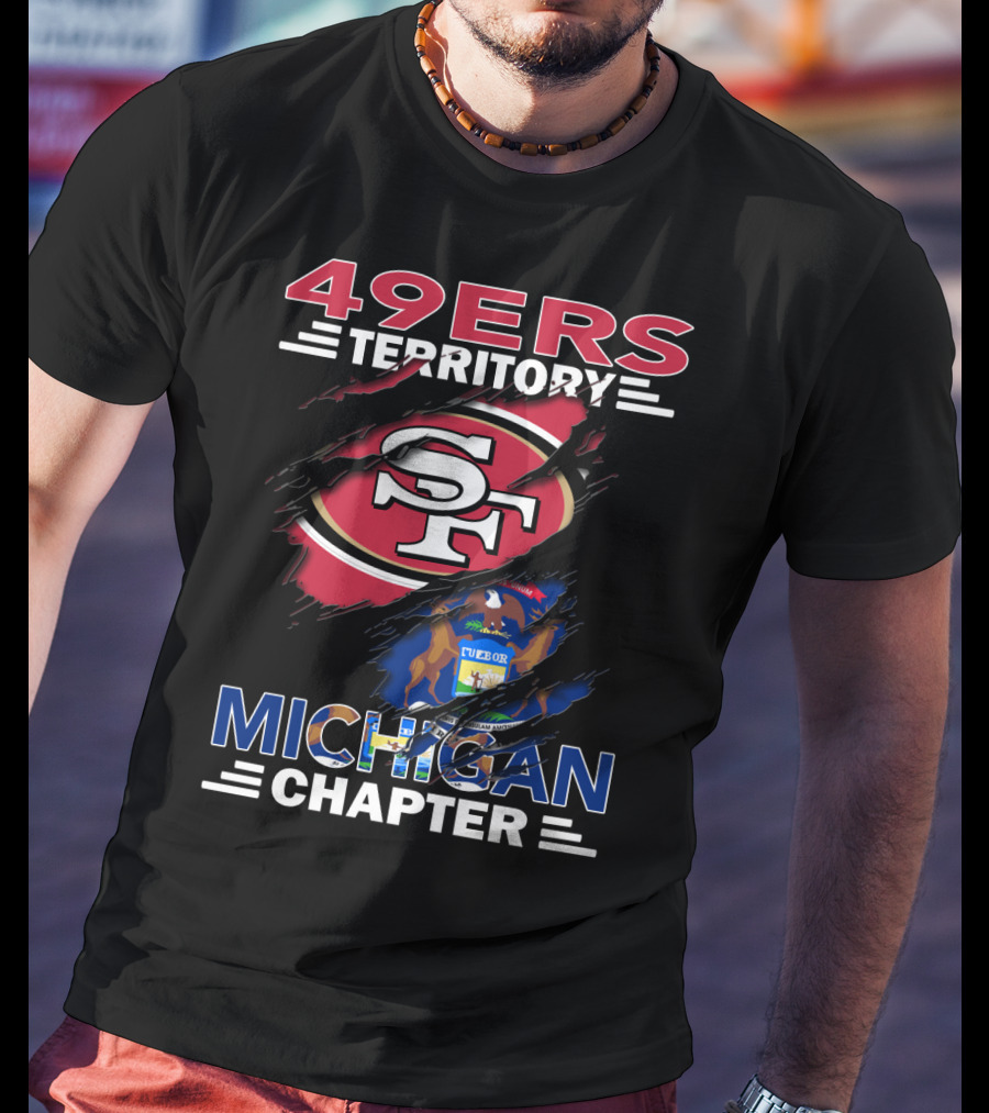 49ers Territory SF Logo Michigan Chapter T-Shirt