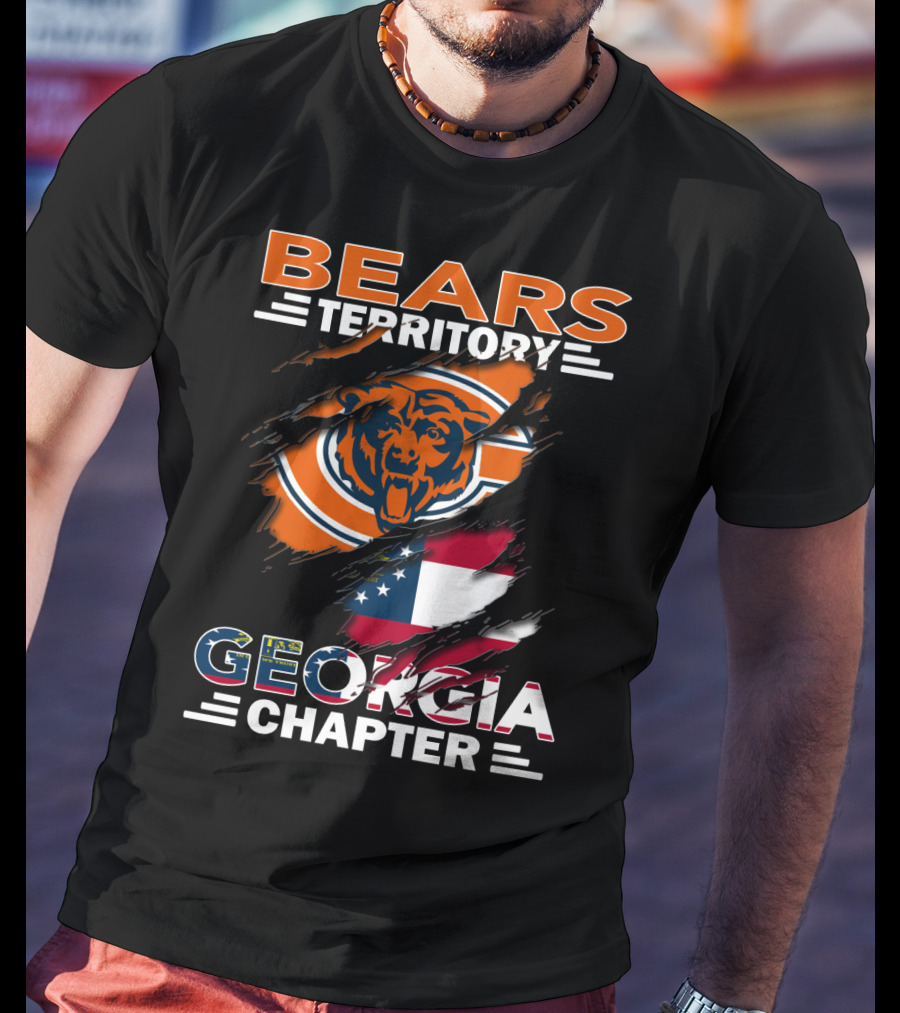 Bears Territory Chicago Bears Georgia Chapter T-Shirt