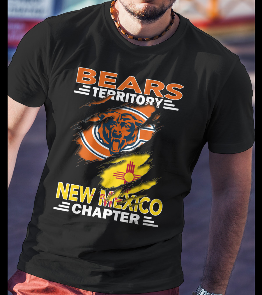 Bears Territory New Mexico Chapter Chicago Bears Logo Zia T-Shirt