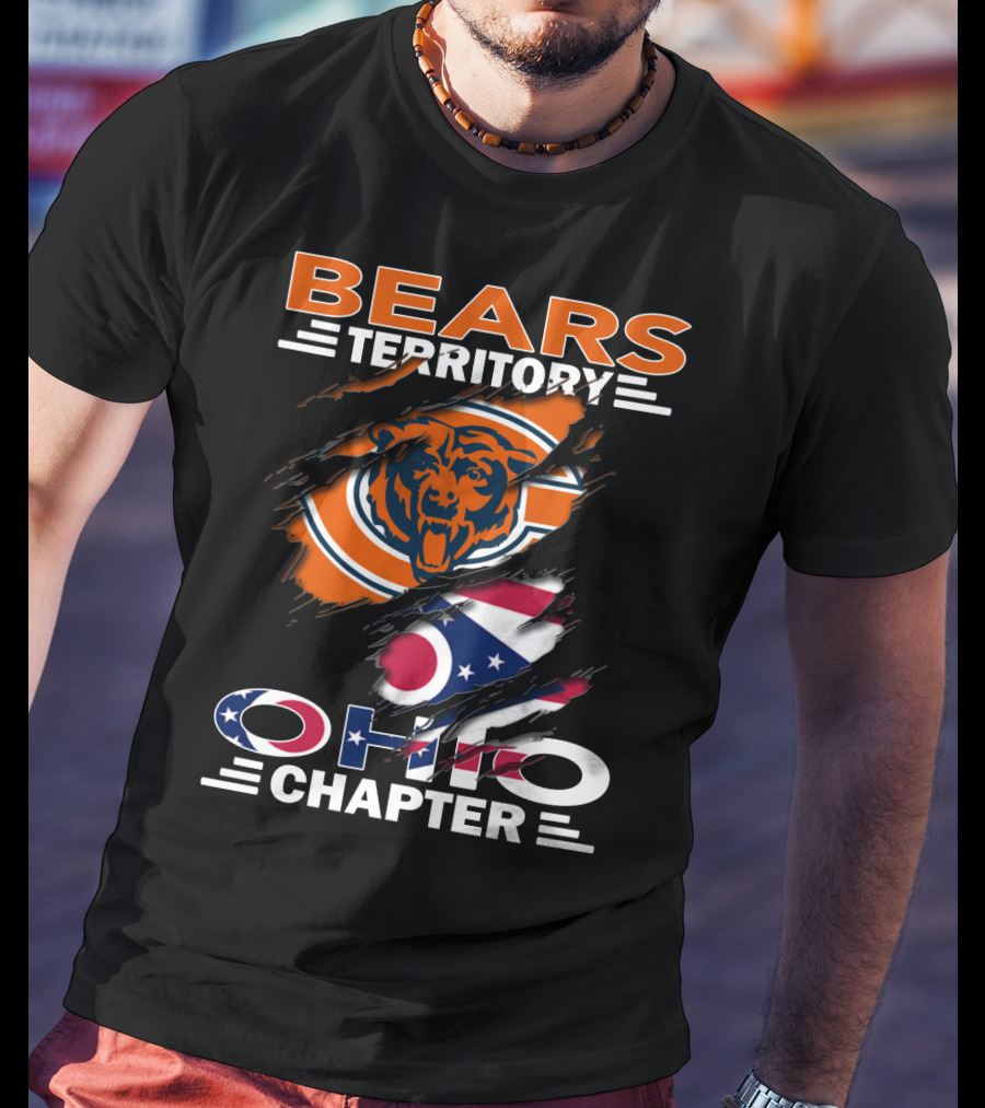 Bears Territory Ohio Chapter Chicago Bears Fans T-Shirt
