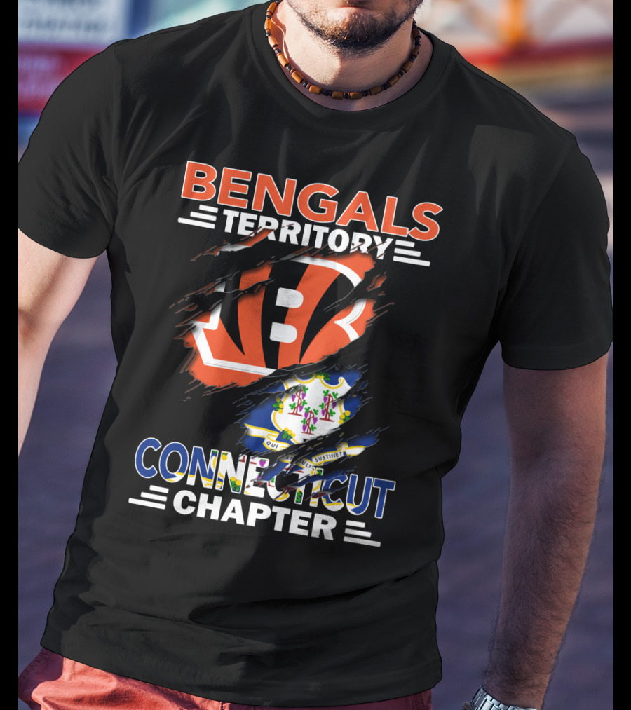 Bengals Territory Fandom Connecticut Chapter Sports Community T-Shirt