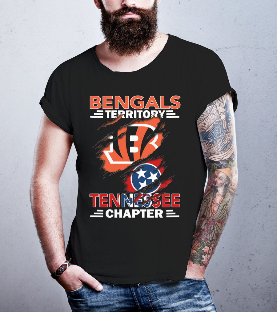 Bengals Territory Tennessee Chapter Football Fan Pride And Community T-Shirt