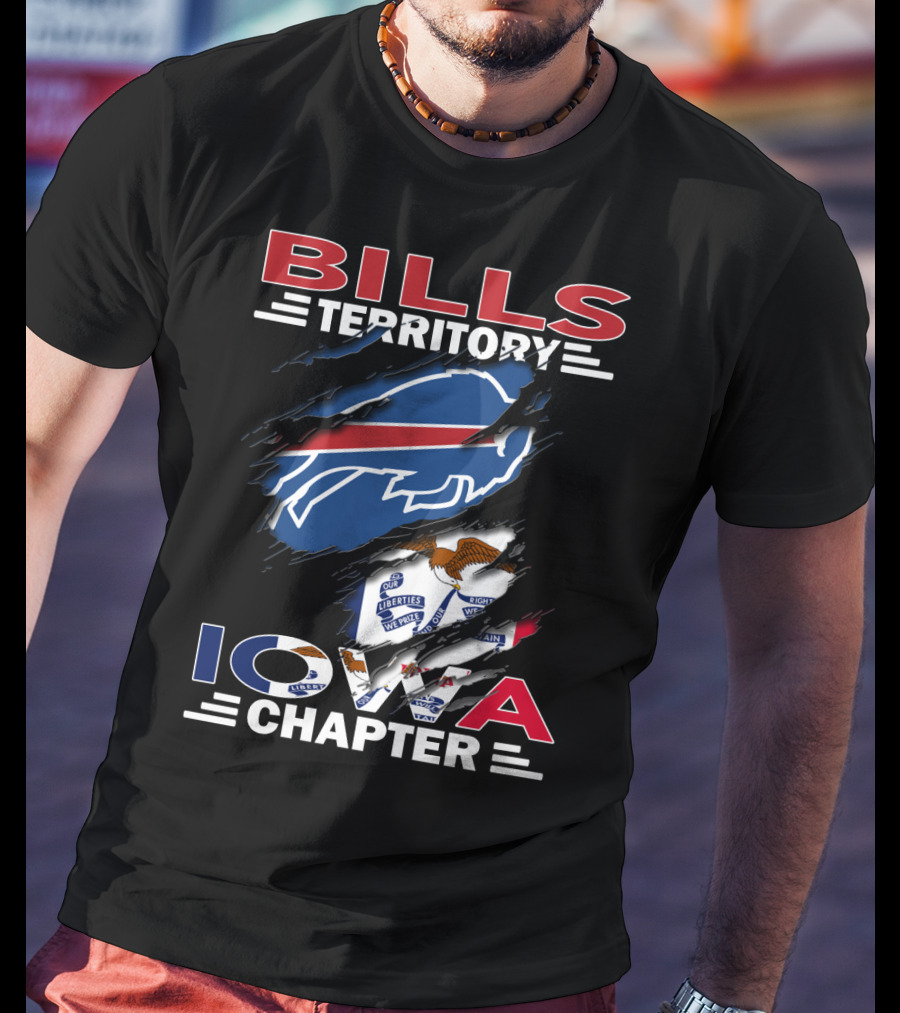 Bills Territory Iowa Chapter Buffalo Bills Fan Club T-Shirt