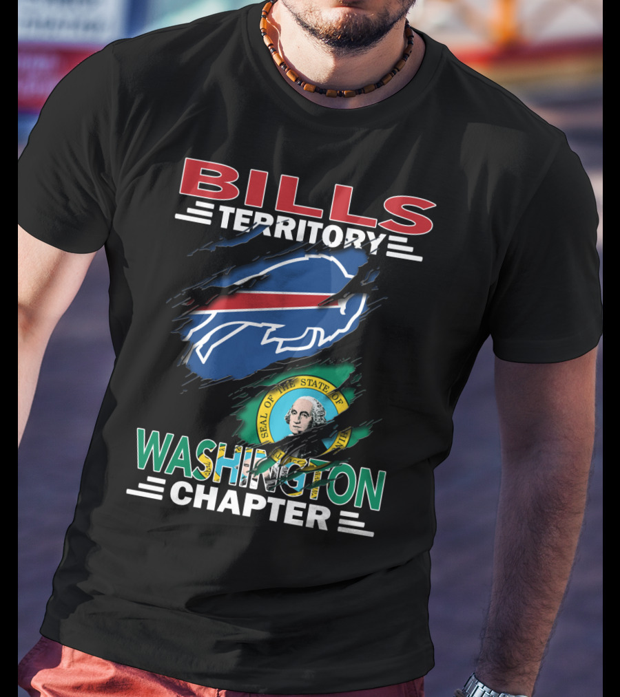 Bills Territory Washington Chapter Seal T-Shirt