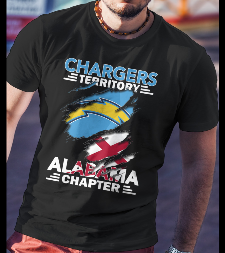 Chargers Territory Alabama Chapter NFL Fans Unite T-Shirt