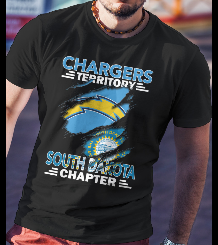 Chargers Territory South Dakota Chapter The Mount Rushmore State T-Shirt