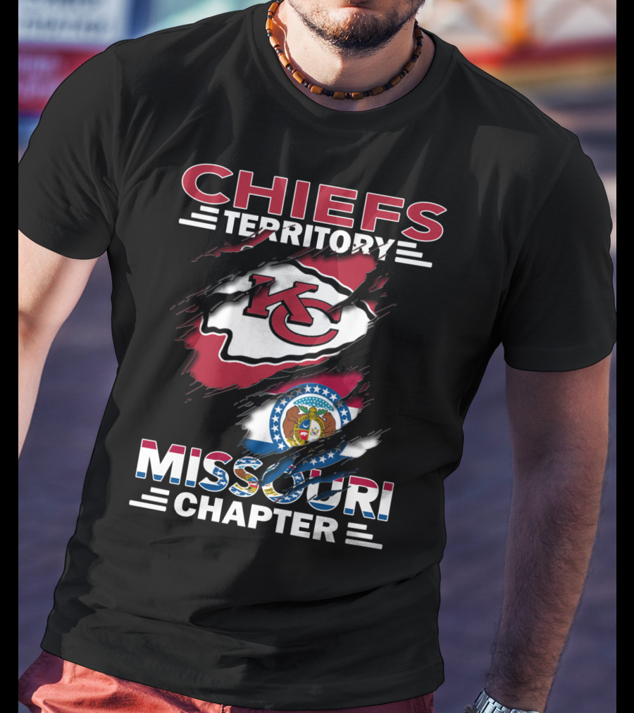 CHIEFS TERRITORY KC Missouri Chapter T-Shirt