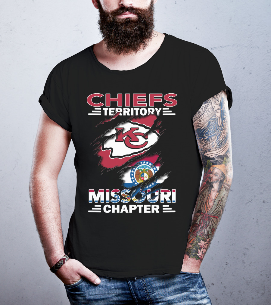 CHIEFS TERRITORY KC Missouri Chapter T-Shirt
