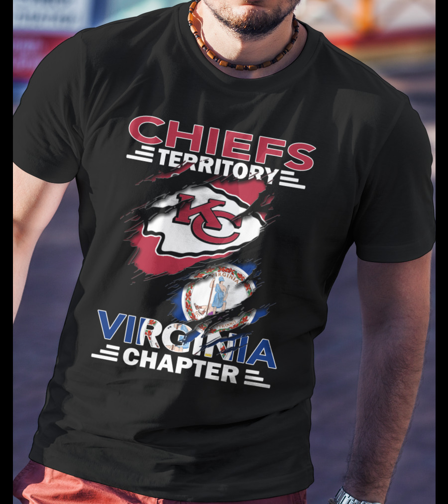 Chiefs Territory Kansas City Virginia Chapter T-Shirt