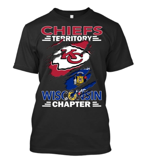 Chiefs Territory KC Wisconsin Chapter T-Shirt