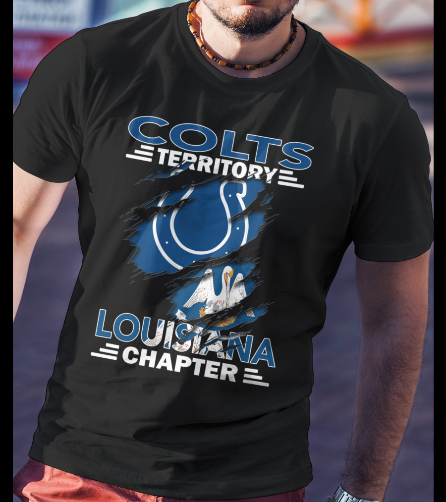 Colts Territory Louisiana Chapter Pelican T-Shirt