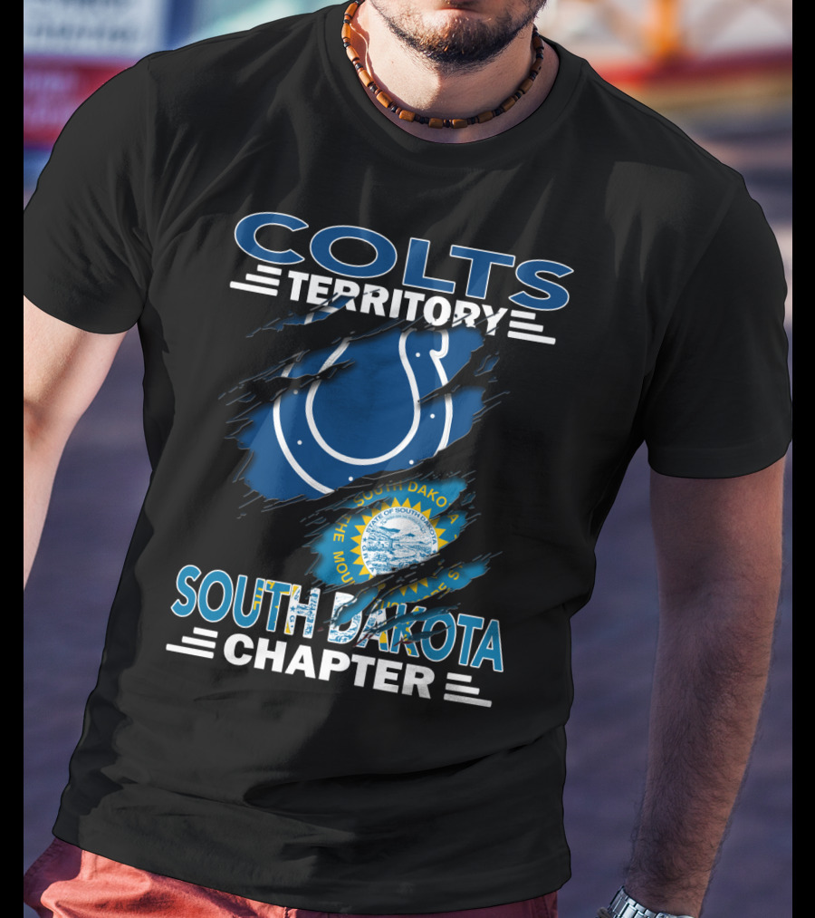 Colts Territory South Dakota Chapter Indianapolis Colts Fans Group T-Shirt