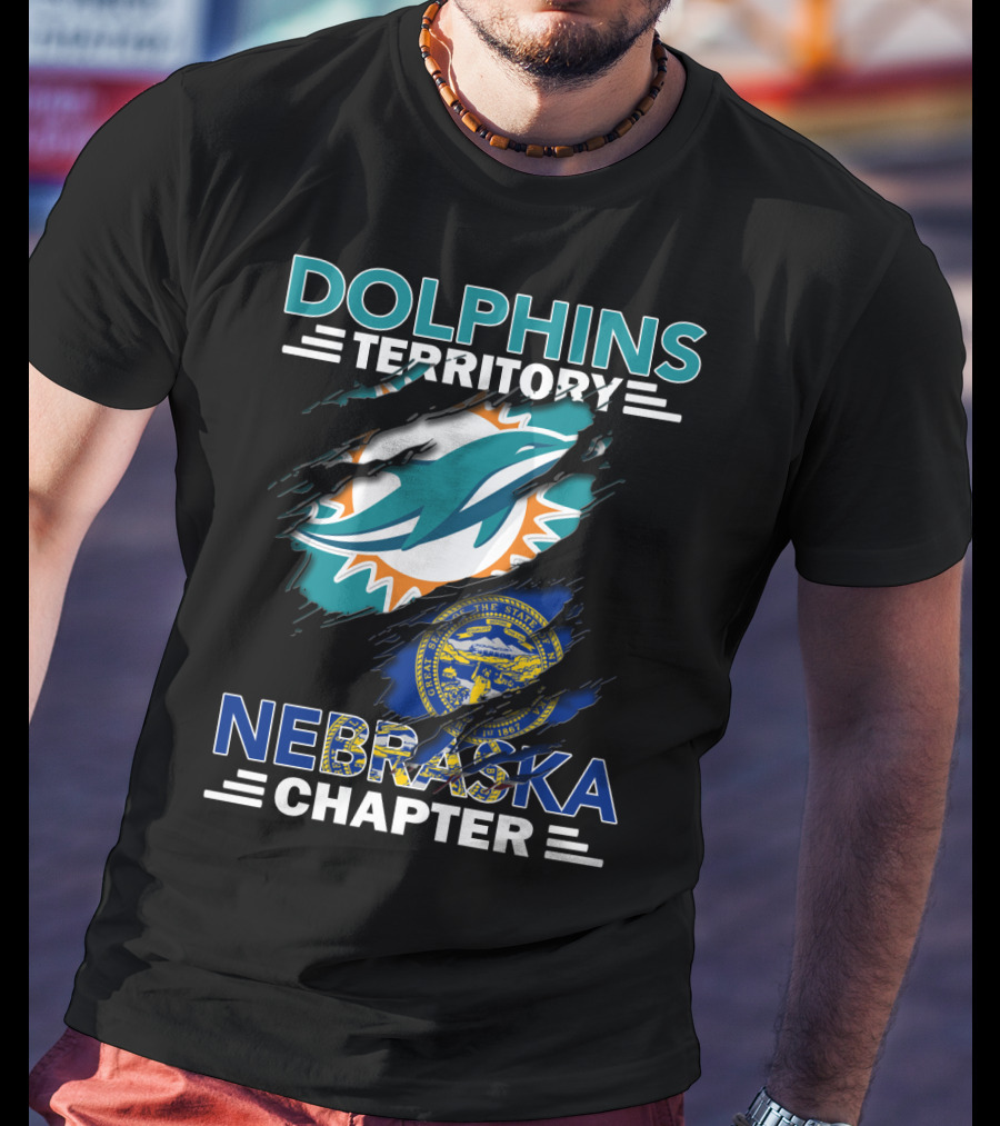 Dolphins Territory Miami Nebraska Chapter T-Shirt