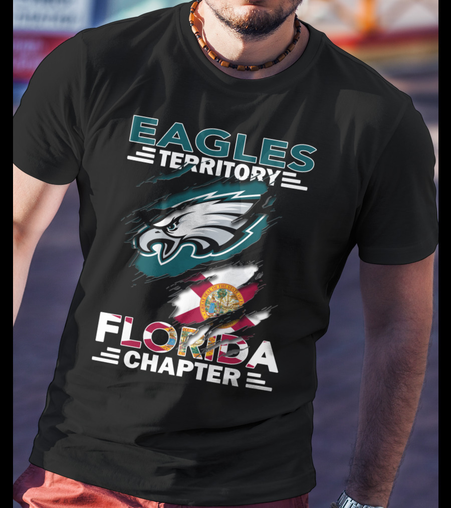 Eagles Territory Florida Chapter Flag T-Shirt