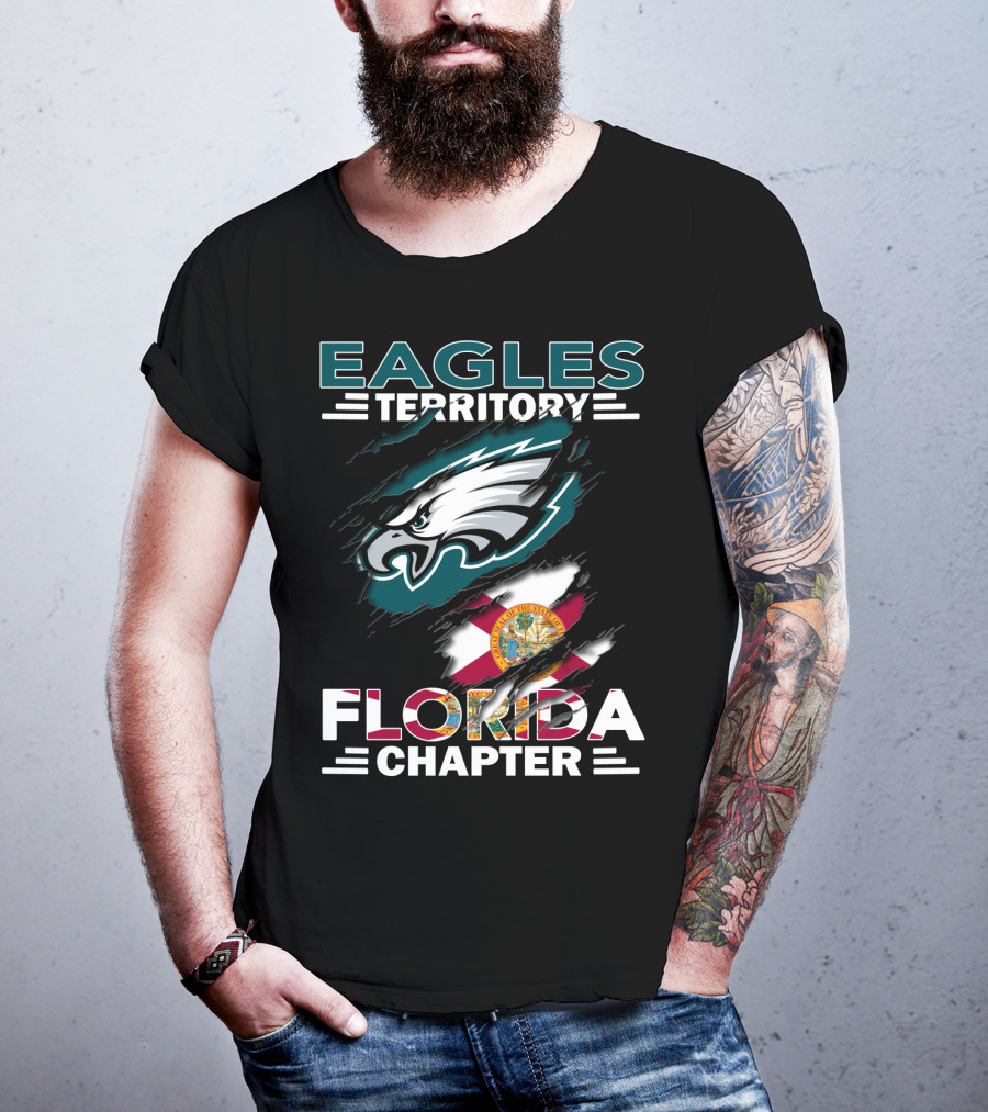Eagles Territory Florida Chapter Flag T-Shirt