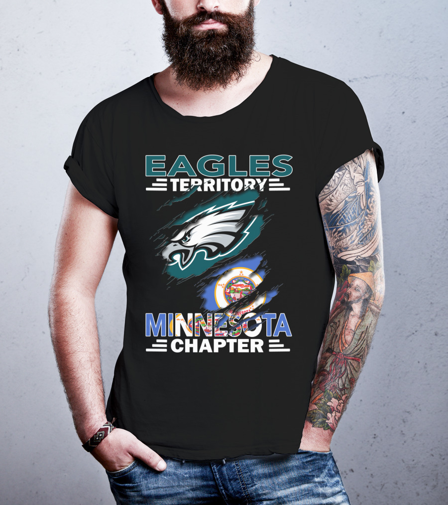 Eagles Territory Minnesota Chapter NFL Fan Club T-Shirt