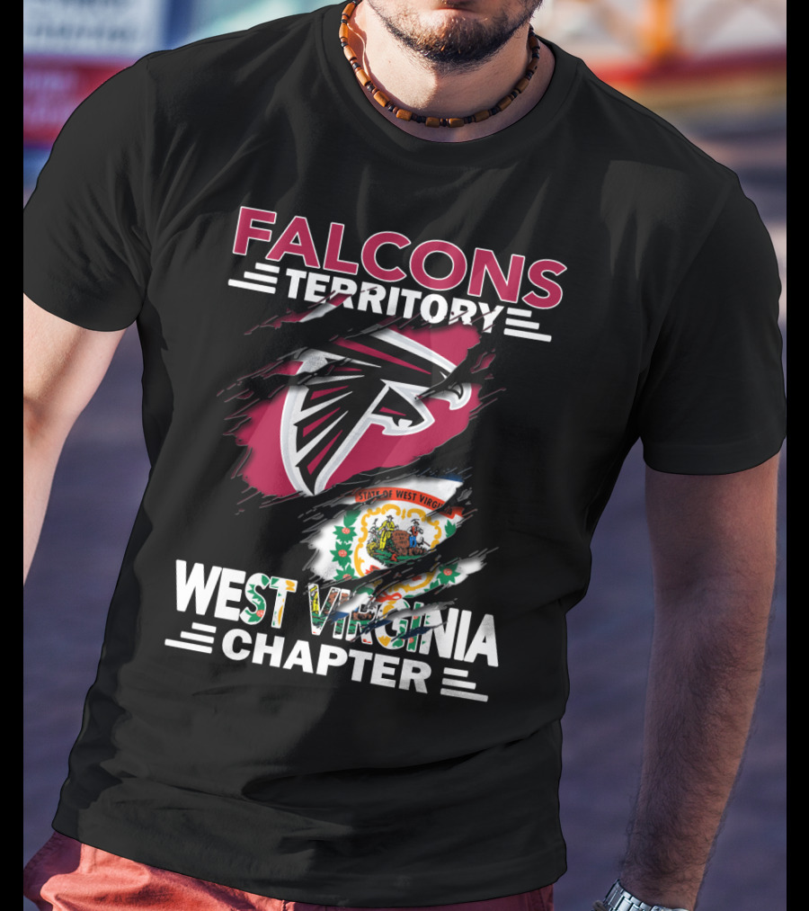 Falcons Territory West Virginia Chapter State Pride T-Shirt