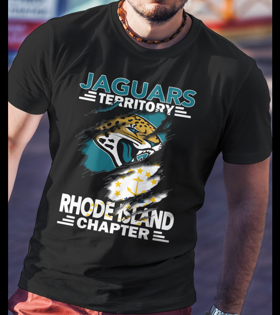 Jaguars Territory Rhode Island Chapter With Fierce Jaguar T-Shirt
