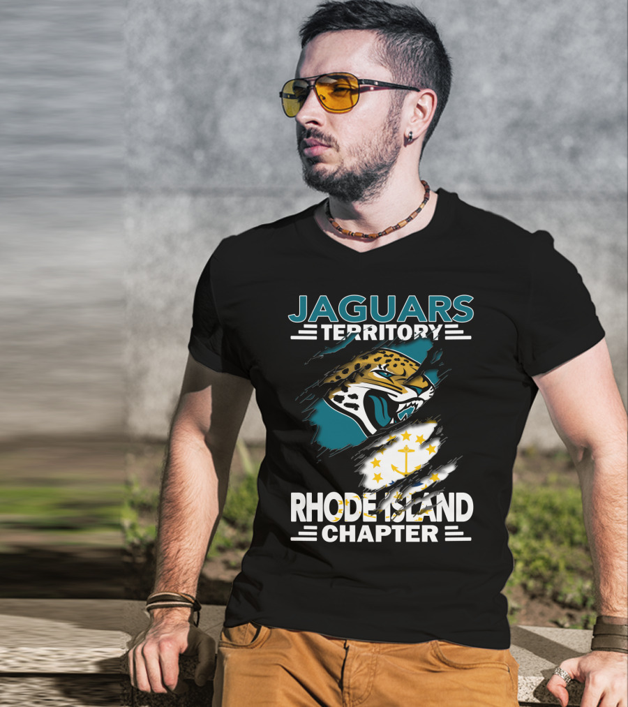 Jaguars Territory Rhode Island Chapter With Fierce Jaguar T-Shirt