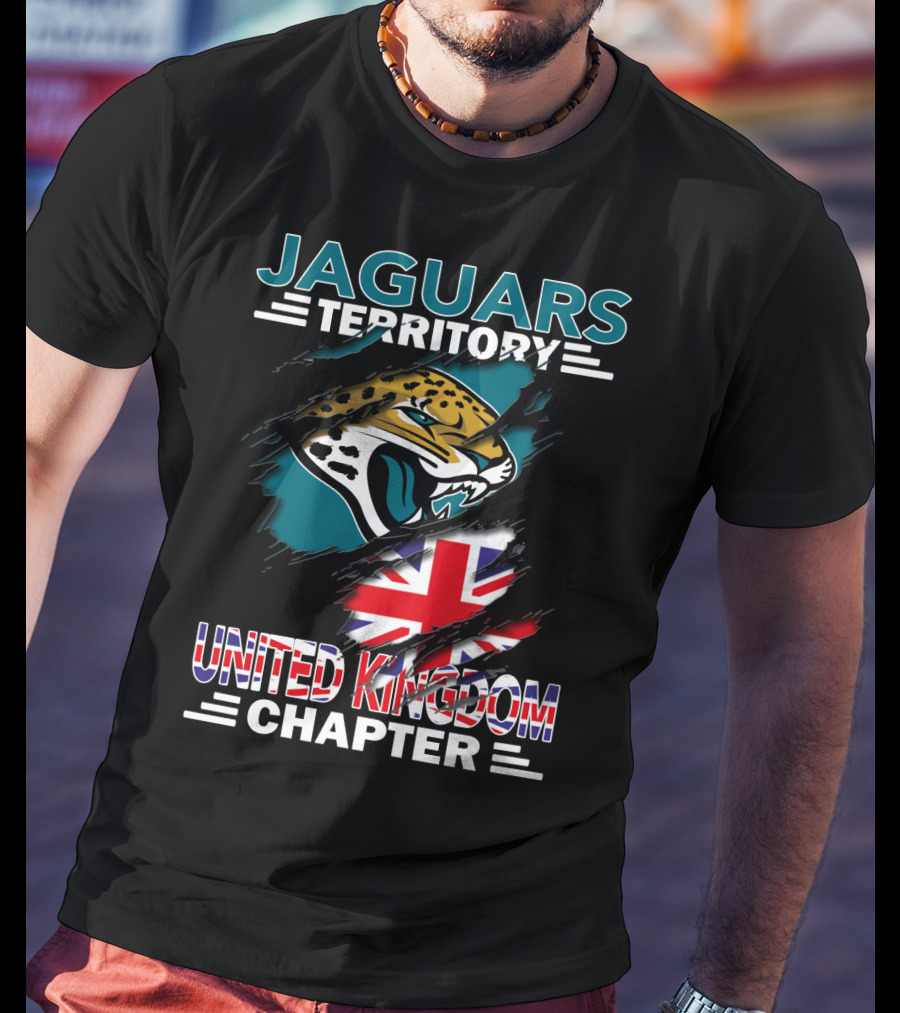 Jaguars Territory United Kingdom Chapter Union Flag T-Shirt