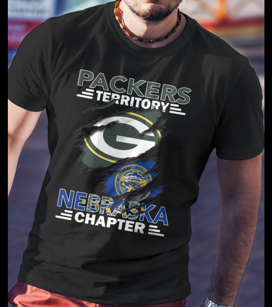Packers Territory G Logo Nebraska Chapter State Seal T-Shirt