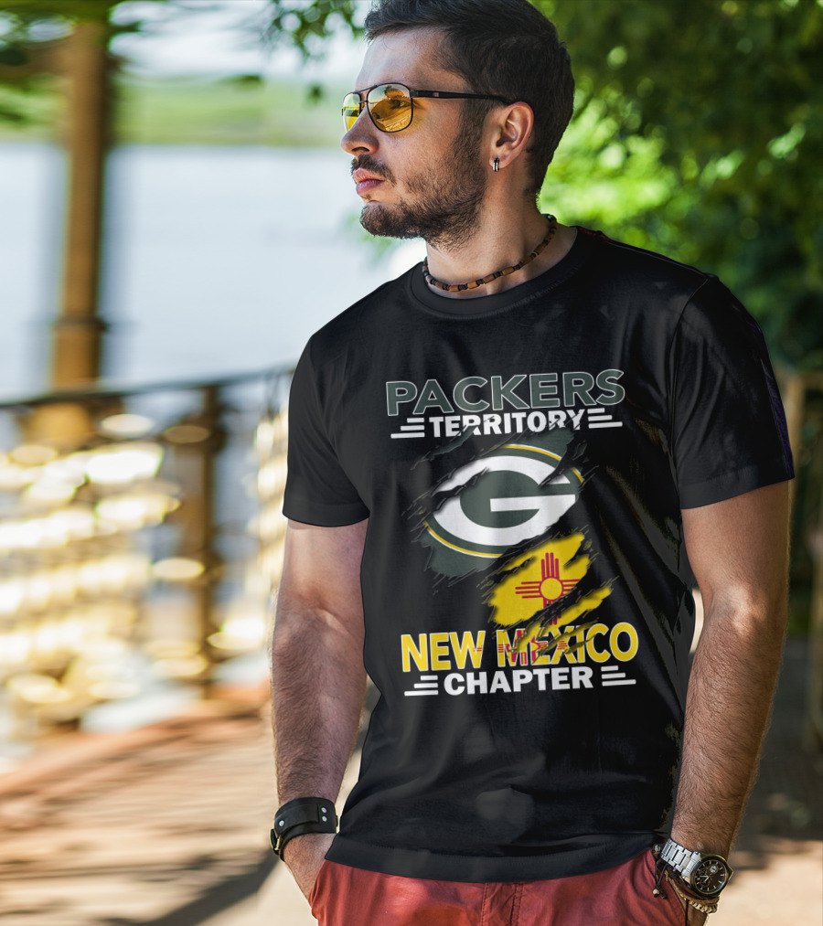 Packers Territory New Mexico Chapter G Logo And Zia T-Shirt